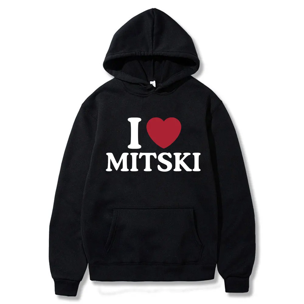 I Love Mitski Graphic Hoodie Men Women Fashion Oversized Sweatshirt Unisex Y2K Long Sleeve Hoodies Top Men's Vintage Streetwear
I Love Mitski Graphic Hoodie Men Women Fashion Oversized Sweatshirt Unisex Y2K Long Sleeve Hoodies Top Men's Vintage Streetwear