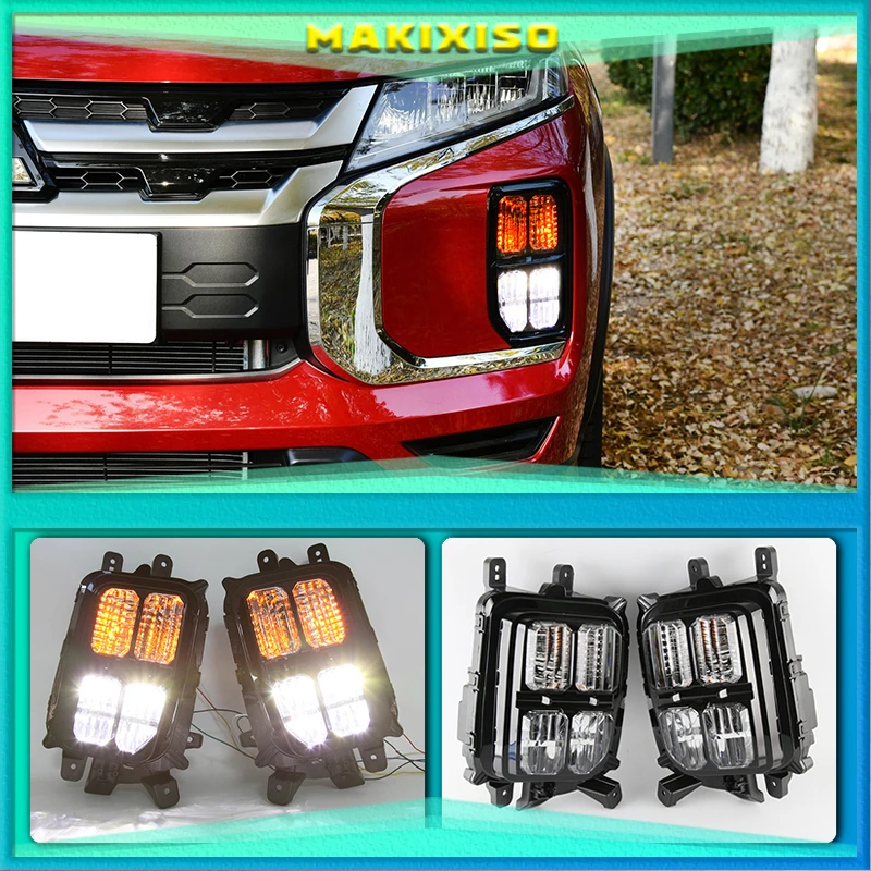 For Mitsubishi Outlander Sport ASX 2020 2021 LED Daytime Running Light Fog Lights Fog Light Driving Fog Lamp With Bulb
For Mitsubishi Outlander Sport ASX 2020 2021 LED Daytime Running Light Fog Lights Fog Light Driving Fog Lamp With Bulb