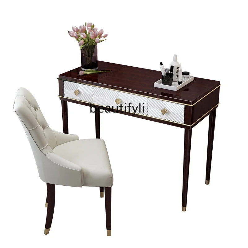 Dresser Multi-Functional Integrated Master Bedroom Solid Wood Dressing Table Storage Cabinet Modern Household Light Luxury
Dresser Multi-Functional Integrated Master Bedroom Solid Wood Dressing Table Storage Cabinet Modern Household Light Luxury