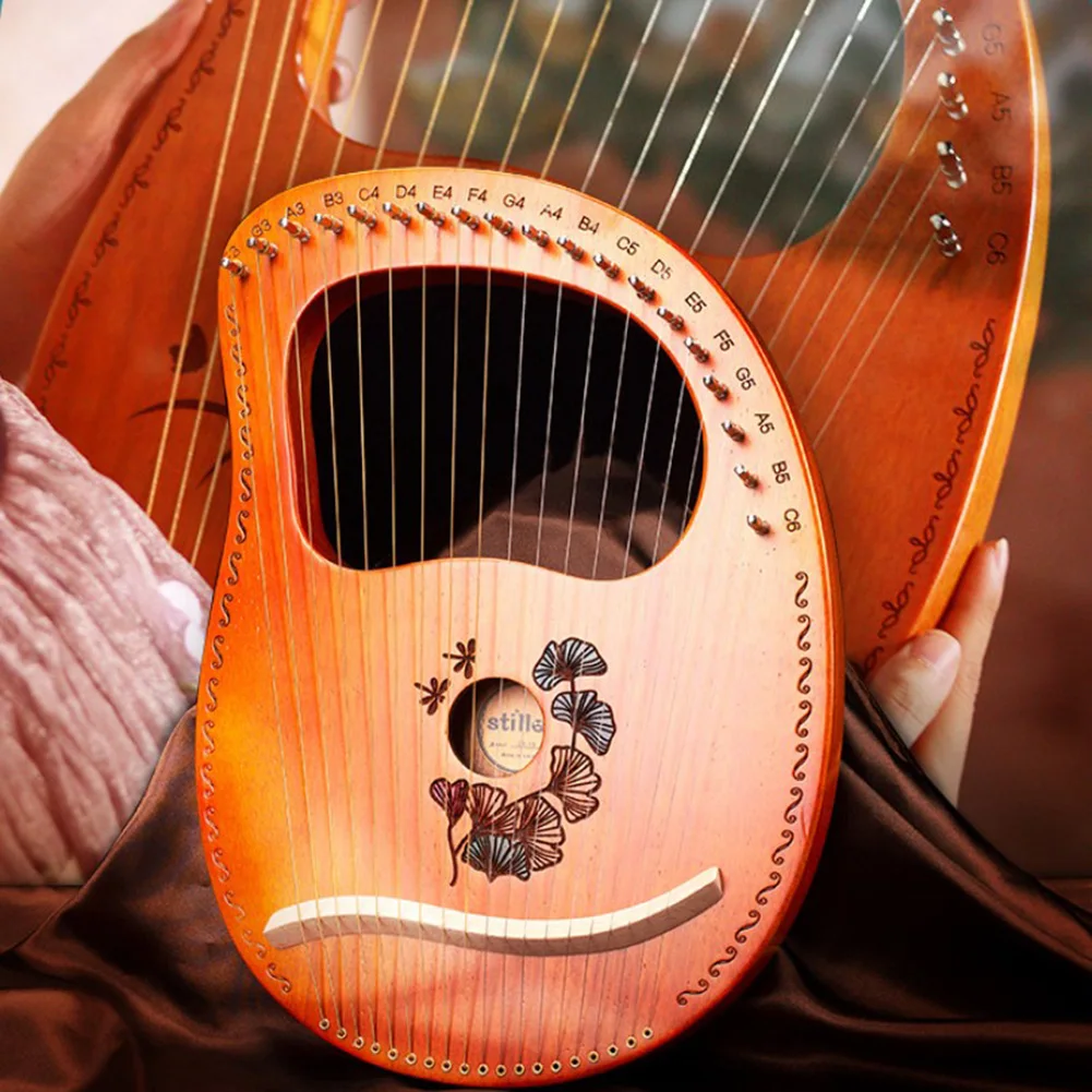 16 Strings Lyre Harp 16 Strings 16 Strings Lyre Harp 38*27*3cm For Beginner Gift High Quality Lyre Harp Mahogany
16 Strings Lyre Harp 16 Strings 16 Strings Lyre Harp 38*27*3cm For Beginner Gift High Quality Lyre Harp Mahogany