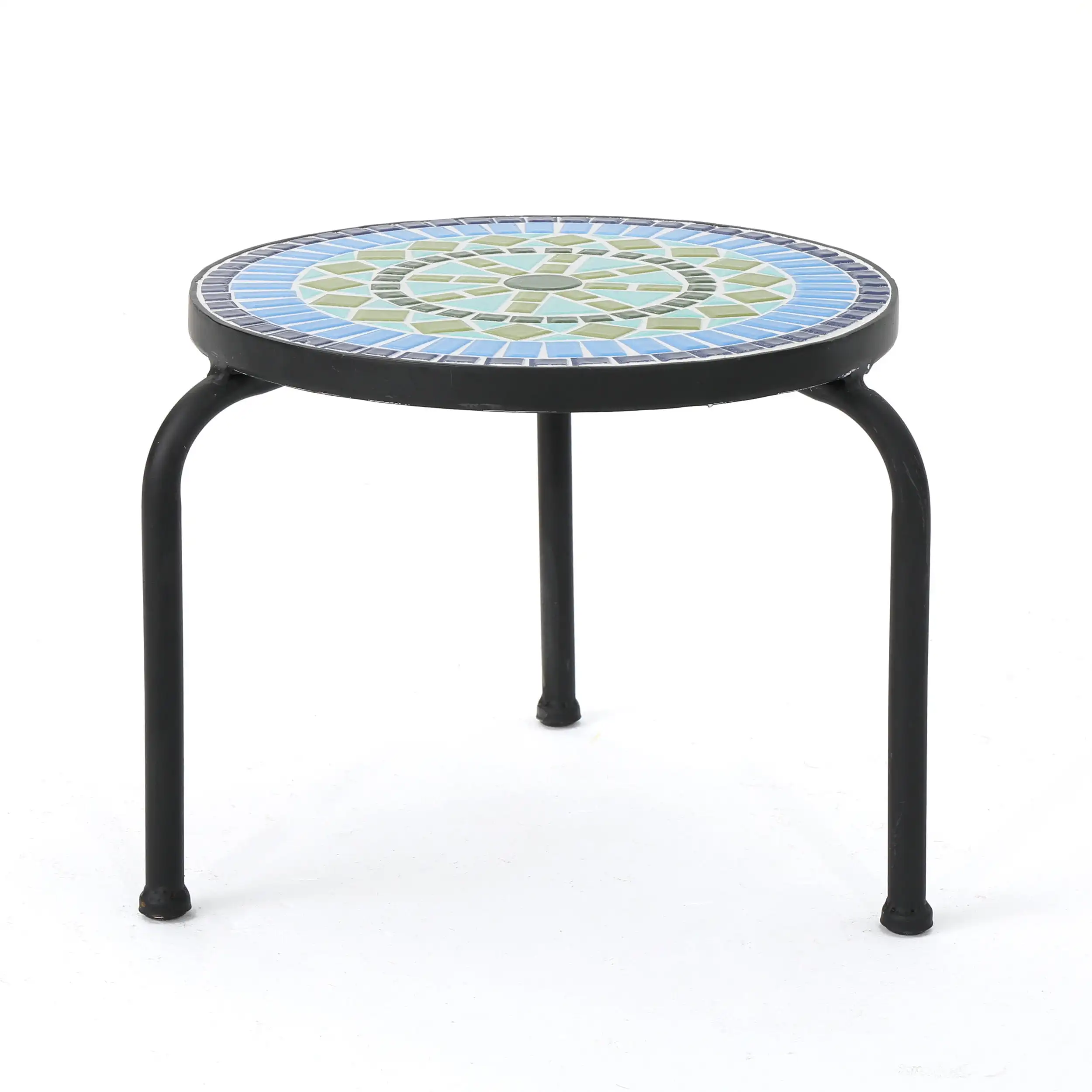 Noble House Martina High Load-bearing Strong Stable and Durable Outdoor Ceramic Tile Side Table with Iron Frame Green
Noble House Martina High Load-bearing Strong Stable and Durable Outdoor Ceramic Tile Side Table with Iron Frame Green