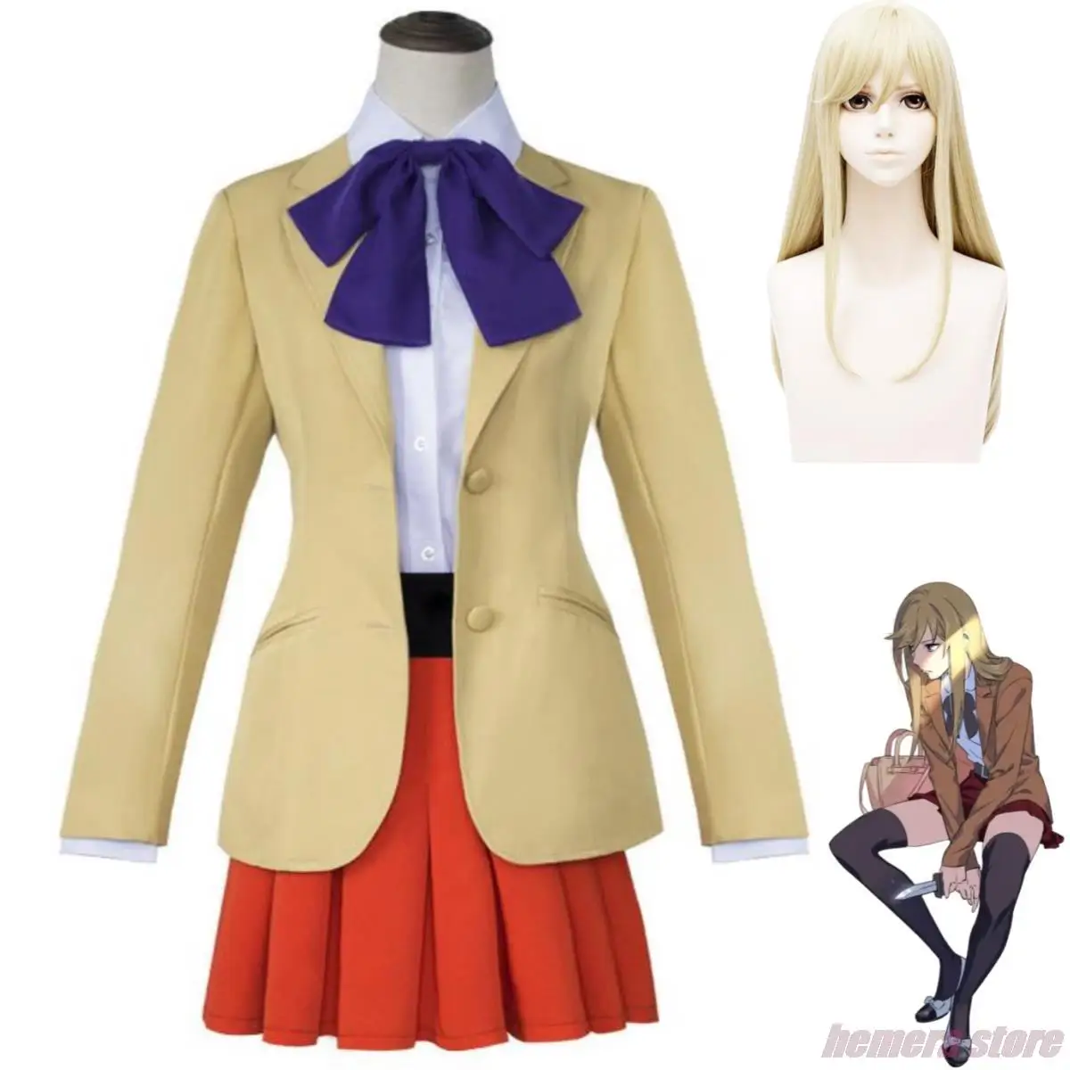 Костюм для косплея из аниме «Hakata Tonkotsu Ramens Lin XianMing», парик для дня рождения, школьная форма Хань JK, юбка для взрослых мужчин и женщин, костюм на Хэллоуин
Костюм для косплея из аниме «Hakata Tonkotsu Ramens Lin XianMing», парик для дня рождения, школьная форма Хань JK, юбка для взрослых мужчин и женщин, костюм на Хэллоуин