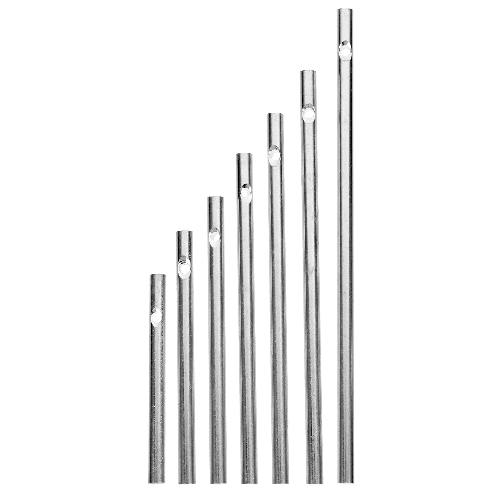 7 Pcs Component Wind Chime Aluminum Tube Parent-child Making Supplies Crafting Tubes
7 Pcs Component Wind Chime Aluminum Tube Parent-child Making Supplies Crafting Tubes