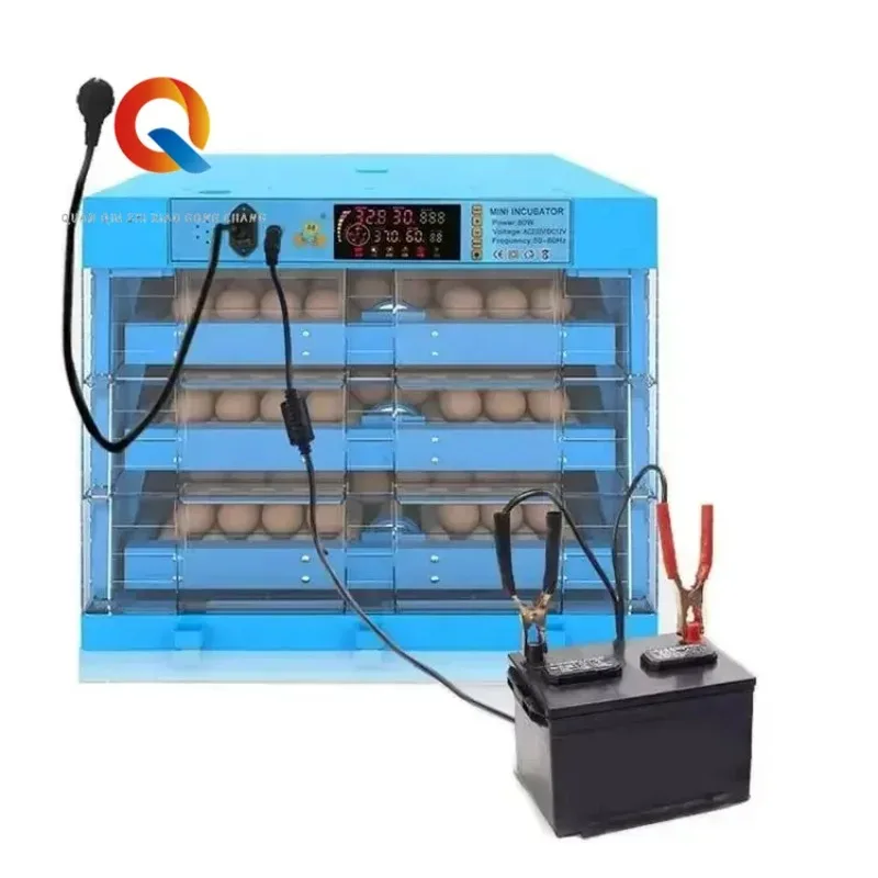 

【36chicken】Fully Automatic Egg Hatching Machine Incubator 220V 12V Chicken Duck Goose Bird Egg Incubator