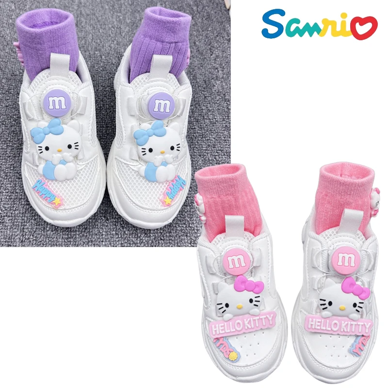 Sanrios Anime Kawaii Hellokittys Casual Kid White Shoes Versatile Cute Cartoon Net Eyeshoe Breathable Girl Running Sneakers Gift
Sanrios Anime Kawaii Hellokittys Casual Kid White Shoes Versatile Cute Cartoon Net Eyeshoe Breathable Girl Running Sneakers Gift