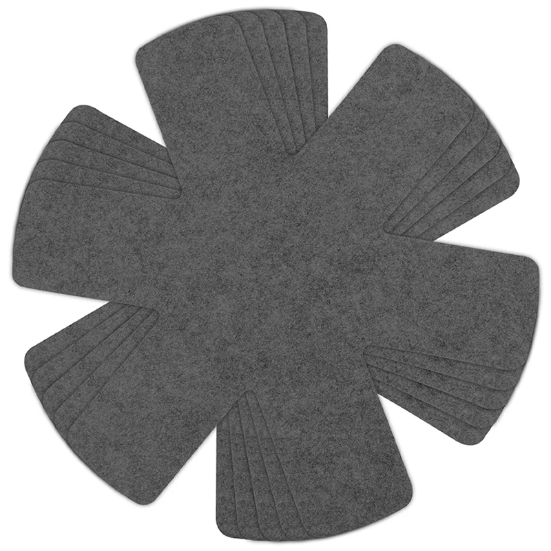 Pan Protector Set Of 5Pan Protection Felt 38Cm Pot Protection Pot Protector Anti-Slip Stacking Protection for Pans Bowls
Pan Protector Set Of 5Pan Protection Felt 38Cm Pot Protection Pot Protector Anti-Slip Stacking Protection for Pans Bowls