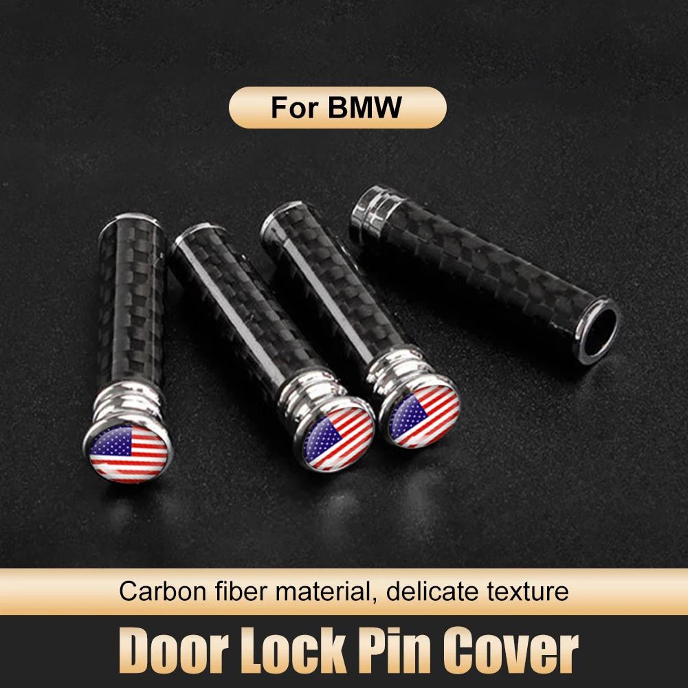 4Pcs Door Lock Knob Carbon Fiber Car Door Lock Pin Cover Decorative Cap for BMW E46 E90 E60 E39 F30 F10 E36 F20 G30 G20 G05 Part
4Pcs Door Lock Knob Carbon Fiber Car Door Lock Pin Cover Decorative Cap for BMW E46 E90 E60 E39 F30 F10 E36 F20 G30 G20 G05 Part