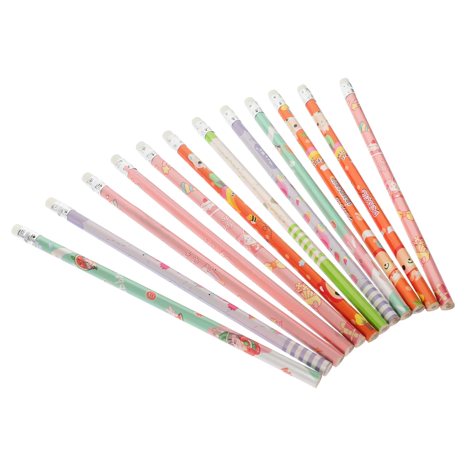 12 Pcs Children Pencils Writing for Kids Stationery with Erasers Cartoon Sketch Graphite Wood
12 Pcs Children Pencils Writing for Kids Stationery with Erasers Cartoon Sketch Graphite Wood