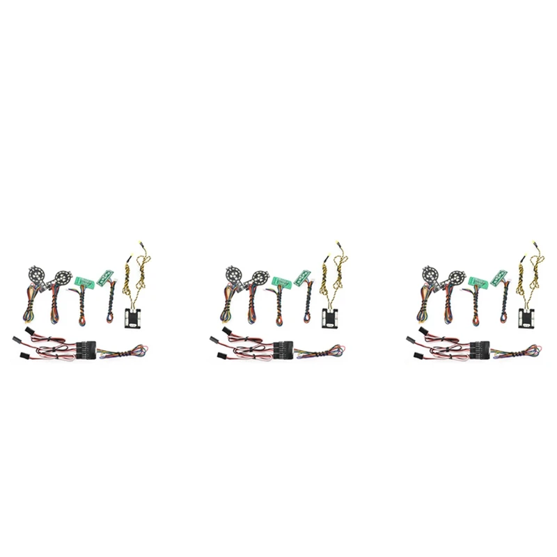 3X LED Light System Front & Rear Lamp Group For Traxxas TRX4 2021 Bronco 1/10 RC Crawler Car Turn Signals Brake Lights
3X LED Light System Front & Rear Lamp Group For Traxxas TRX4 2021 Bronco 1/10 RC Crawler Car Turn Signals Brake Lights