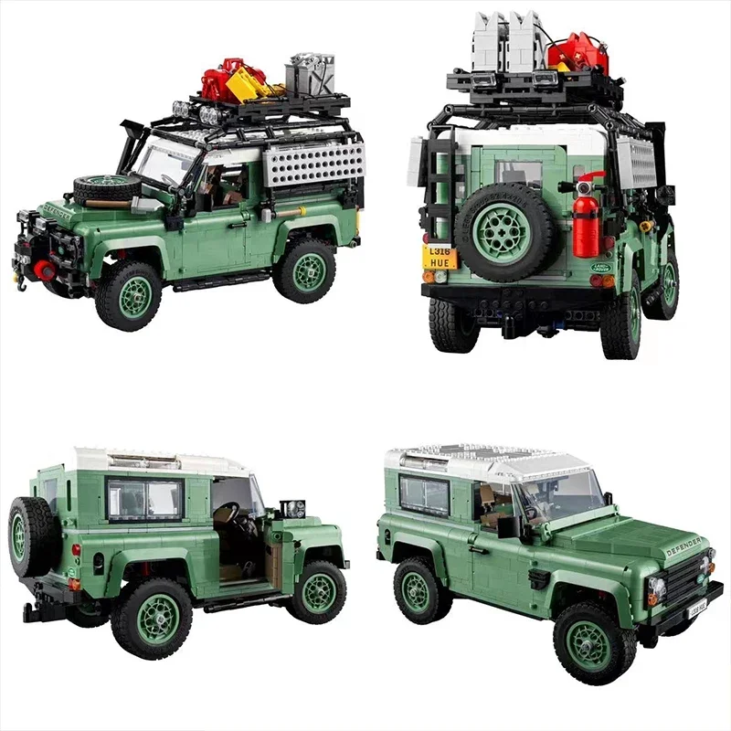 New High-Tech Land Rovered Defender 90 Bricks compatible 10317 Super Off-Road Racing Car Building Blocks 2336pcs Kids Toys Gifts
New High-Tech Land Rovered Defender 90 Bricks compatible 10317 Super Off-Road Racing Car Building Blocks 2336pcs Kids Toys Gifts