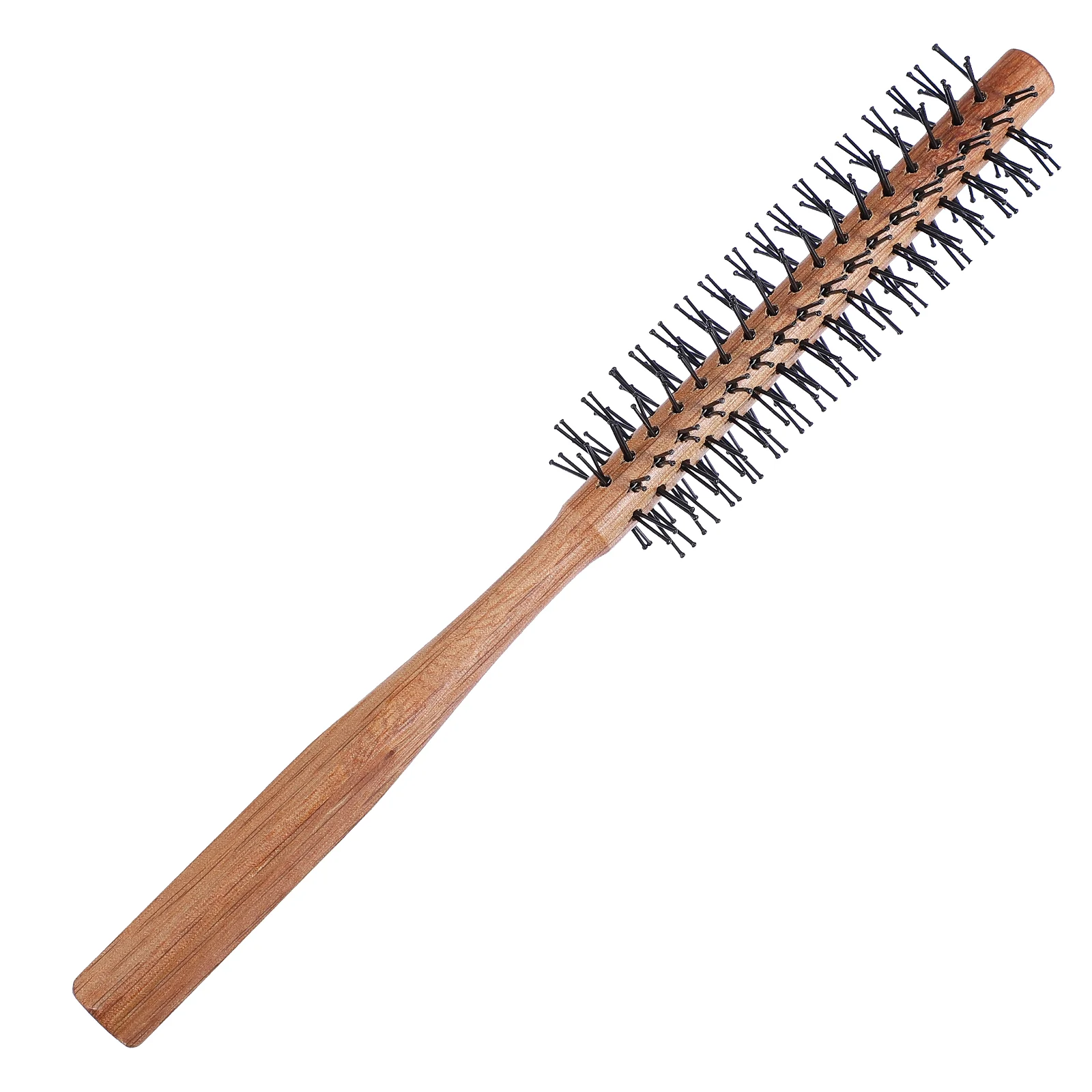 

Hairdressing Cylinder Comb Wooden Color Barbershop Hairstyling Combs Salon Supplies Pick