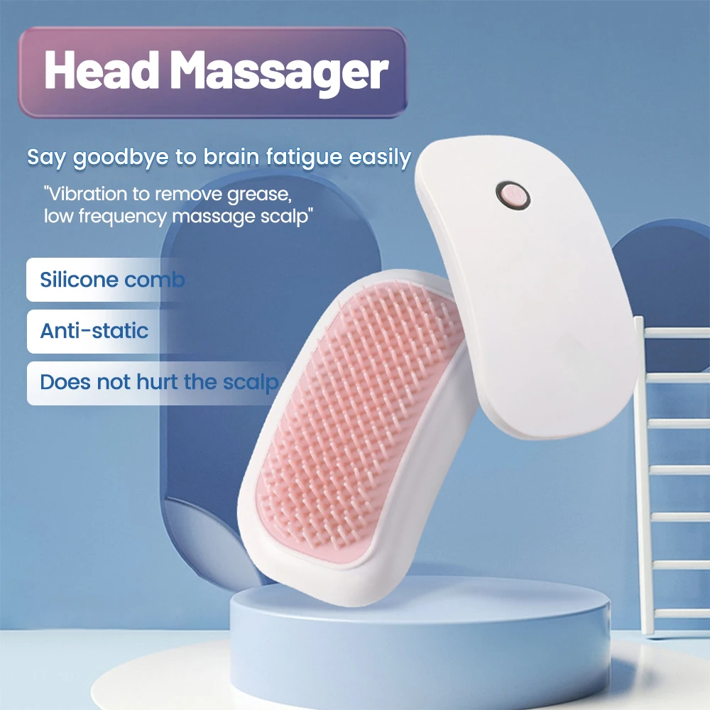 Massage Comb Relaxation Scalp Mini Care Hair Tool Brush Portable Head Meridian Massager Relieve Stress Vibration Anti-Static
Massage Comb Relaxation Scalp Mini Care Hair Tool Brush Portable Head Meridian Massager Relieve Stress Vibration Anti-Static