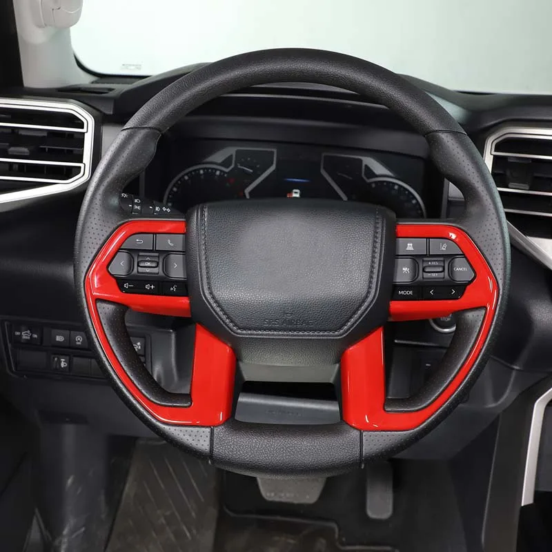 For Toyota Tundra 22-23 For Toyota Sequoia 22-2023 ABS Carbon Fiber Car Steering Wheel Frame Cover Trim Stickers Car Accessories
For Toyota Tundra 22-23 For Toyota Sequoia 22-2023 ABS Carbon Fiber Car Steering Wheel Frame Cover Trim Stickers Car Accessories