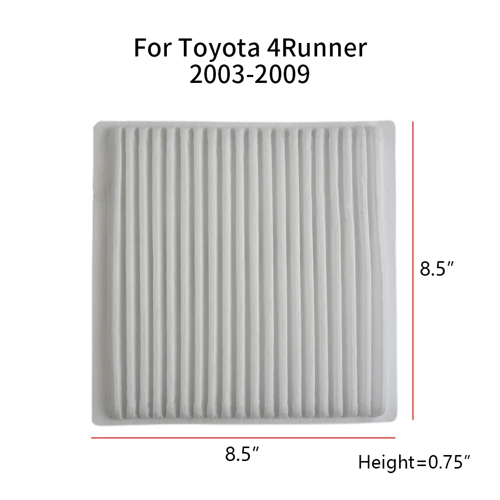 Cabin Air Filter 87139-47010-83 Replacement Accessories For Toyota For FJ Cruiser 07-10 4 Runner 03-09 Celica 00-05
Cabin Air Filter 87139-47010-83 Replacement Accessories For Toyota For FJ Cruiser 07-10 4 Runner 03-09 Celica 00-05