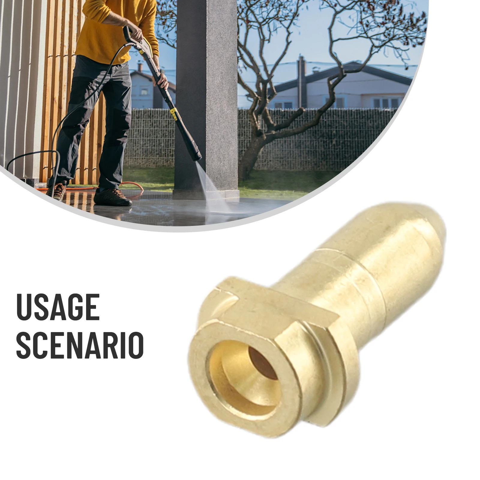 1pcs Car Cleaner Brass Adapter Nozzle High-pressure Water Sprinkler Head For Karcher K1 K2 K3 K4 K5 K6 K7 K8 K9 Car Accessories
1pcs Car Cleaner Brass Adapter Nozzle High-pressure Water Sprinkler Head For Karcher K1 K2 K3 K4 K5 K6 K7 K8 K9 Car Accessories