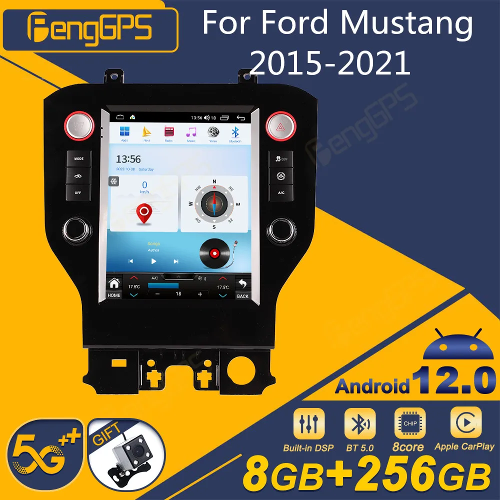 Автомобильный GPS-навигатор в стиле Tesla, Android 11, для Ford Mustang 2015-2021, стерео, головное устройство, мультимедийный плеер, автомобильное радио, головной плеер
Автомобильный GPS-навигатор в стиле Tesla, Android 11, для Ford Mustang 2015-2021, стерео, головное устройство, мультимедийный плеер, автомобильное радио, головной плеер