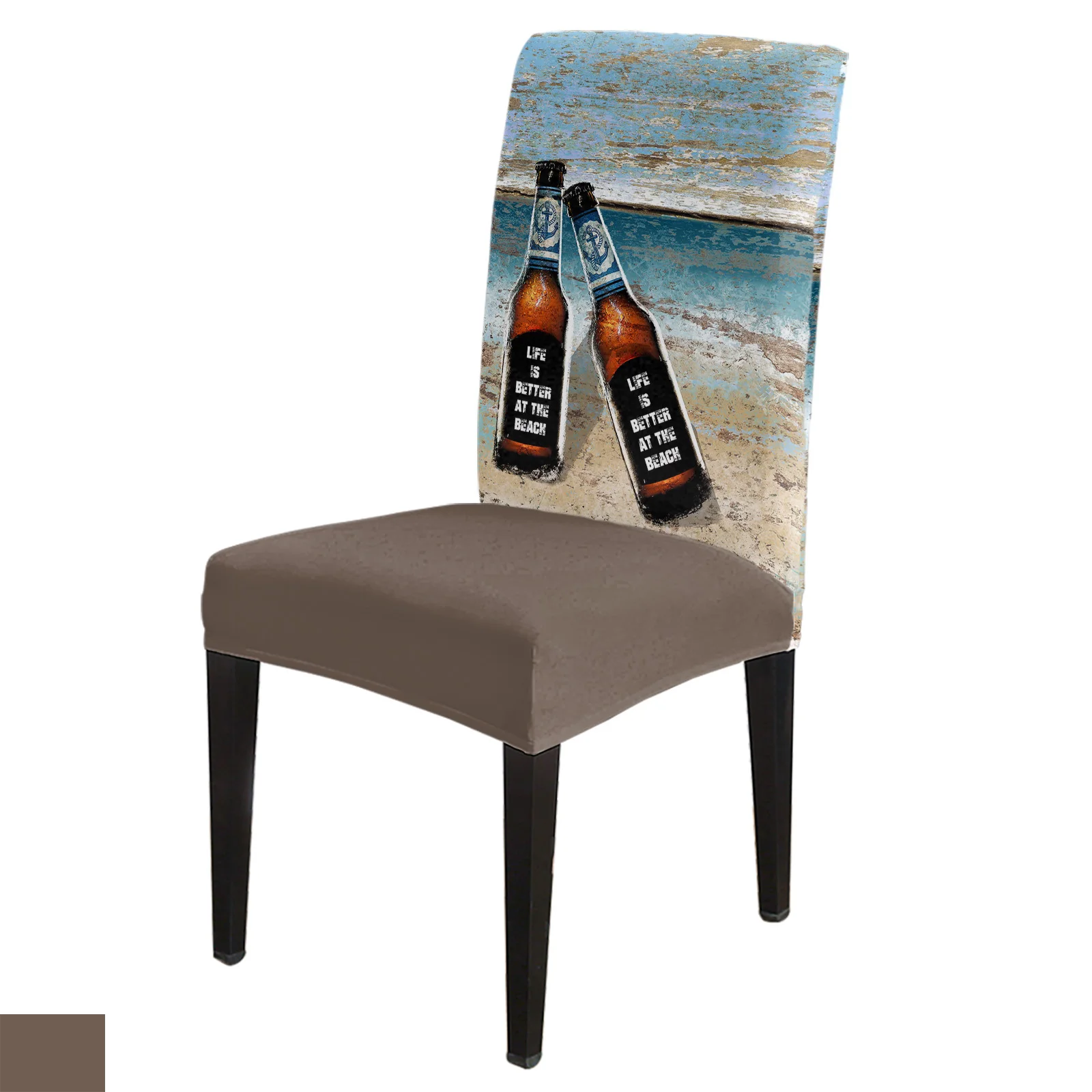 Beach Wood Grain Beer Dining Chair Covers Spandex Stretch Seat Cover for Wedding Kitchen Banquet Party Seat Case
Beach Wood Grain Beer Dining Chair Covers Spandex Stretch Seat Cover for Wedding Kitchen Banquet Party Seat Case