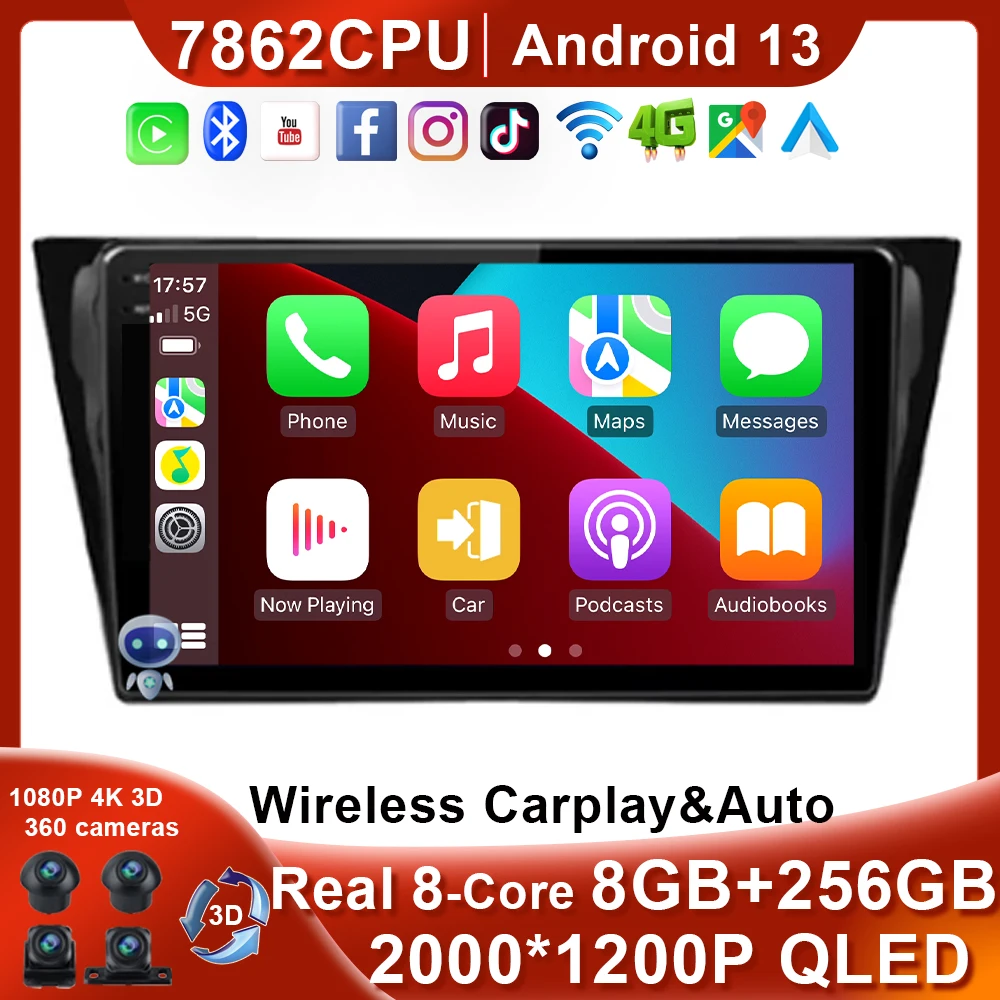 Wireless carplay&Auto Real 8-Core TS10/FYT 7862 For VW Volkswagen Bora 2016-2018 Car Auto Navigation SWC Stereo Radio DSP BT5.0
Wireless carplay&Auto Real 8-Core TS10/FYT 7862 For VW Volkswagen Bora 2016-2018 Car Auto Navigation SWC Stereo Radio DSP BT5.0