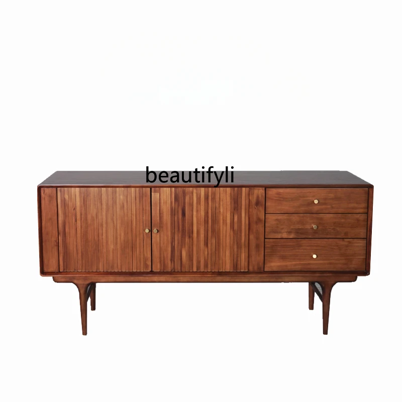 Middle Ancient Solid Wood Sideboard Simple and Light Luxury Living Room Wall Retro Style Storage Cabinet Tea Entrance Cabinet
Middle Ancient Solid Wood Sideboard Simple and Light Luxury Living Room Wall Retro Style Storage Cabinet Tea Entrance Cabinet