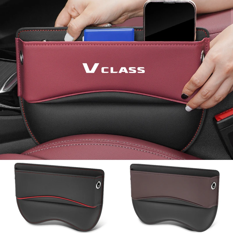 Car Storage And Finishing Leather Seat Gap Storage Box For Mercedes V CLASS Interior Chair Sewn Leather Storage Box Accessories
Car Storage And Finishing Leather Seat Gap Storage Box For Mercedes V CLASS Interior Chair Sewn Leather Storage Box Accessories