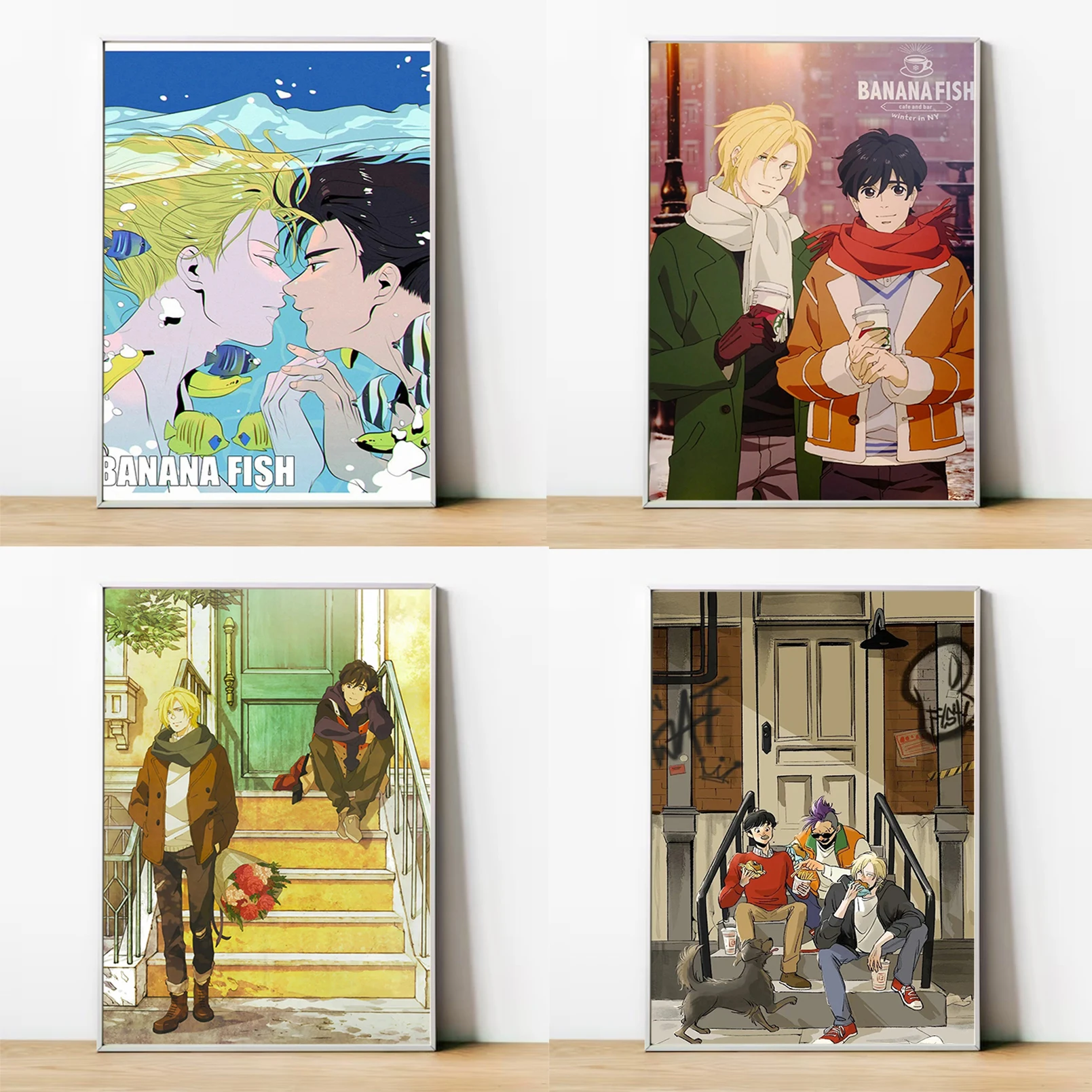 BANANA FISH Anime Poster Posters for Wall Decoration Painting Home Decorations Canvas Room Decor Decorative Paintings Art Prints
BANANA FISH Anime Poster Posters for Wall Decoration Painting Home Decorations Canvas Room Decor Decorative Paintings Art Prints
