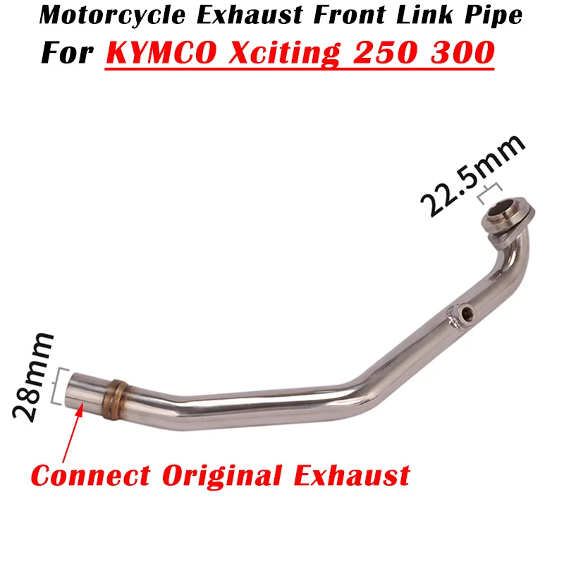For Kymco Xciting 250 300 Xciting250 Xciting300 Motorcycle Exhaust Escape Modified Front Link Pipe Connect Original Muffler
For Kymco Xciting 250 300 Xciting250 Xciting300 Motorcycle Exhaust Escape Modified Front Link Pipe Connect Original Muffler