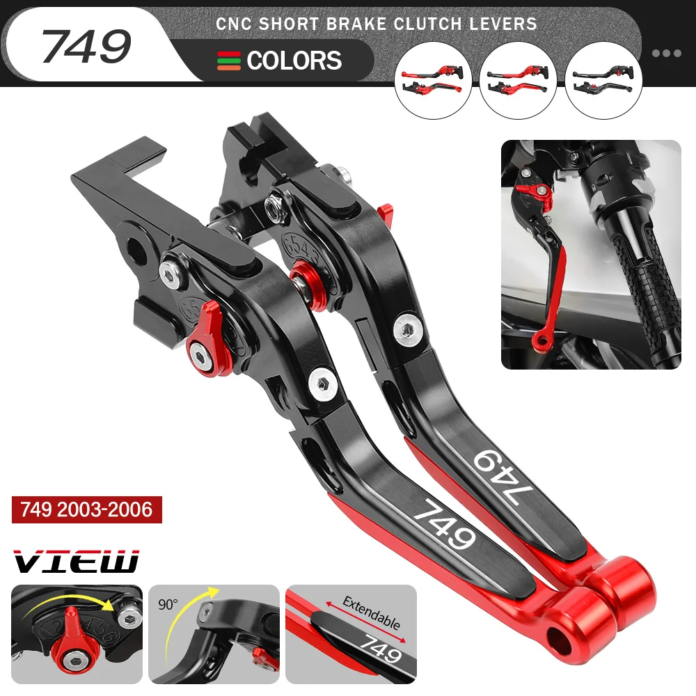 For DUCATI 749 2003 2004 2005 2006 Motorcycle Accessories Folding Adjustable Brake Clutch Lever Hand Lever Motorbike 749
For DUCATI 749 2003 2004 2005 2006 Motorcycle Accessories Folding Adjustable Brake Clutch Lever Hand Lever Motorbike 749