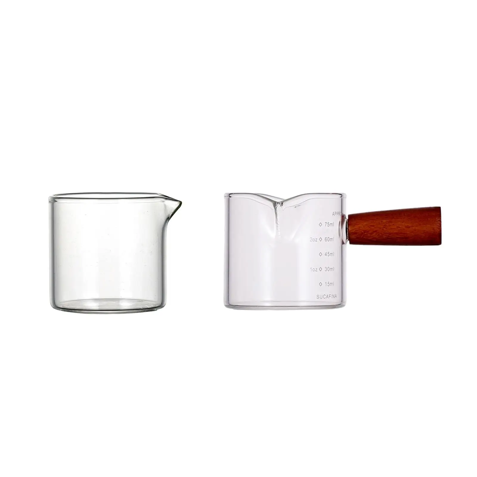 Drink Measuring Cup 3.4oz/100ml Heat Resistant Pouring Cup Bar Kitchen Tool Espresso Glass Cup Spouts Small Measuring Cup
Drink Measuring Cup 3.4oz/100ml Heat Resistant Pouring Cup Bar Kitchen Tool Espresso Glass Cup Spouts Small Measuring Cup