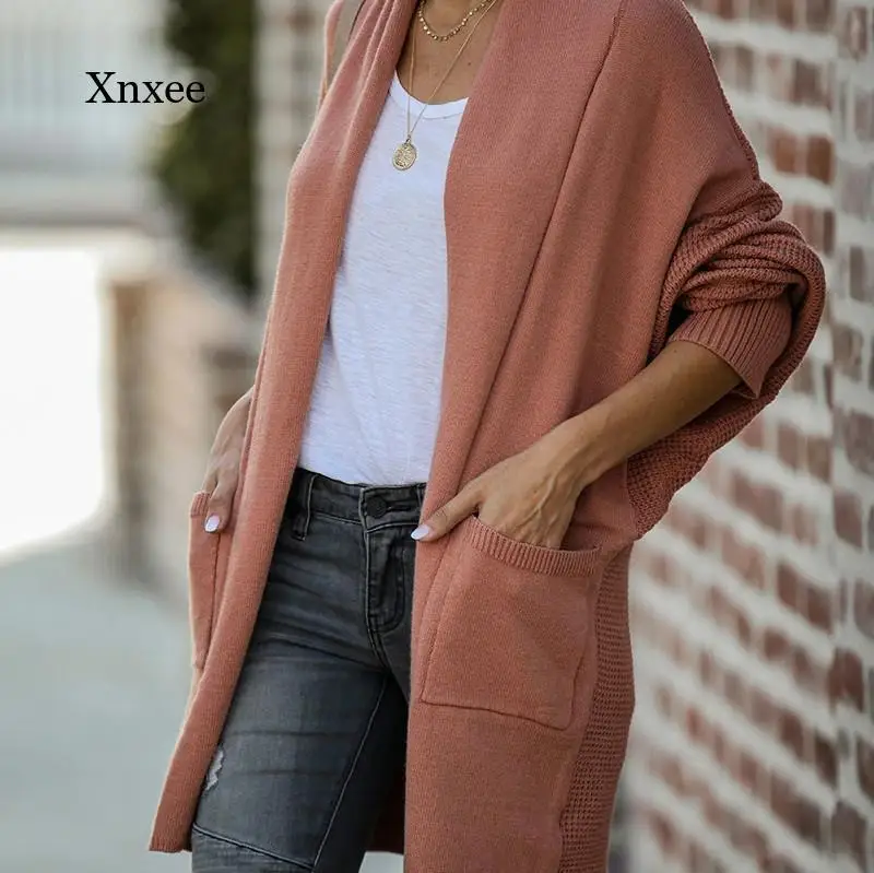 Женский богемный длинный кардиган в стиле ретро, Облегающее вязаное пальто с карманами, Однотонный женский кардиган большого размера, куртка на осень и зиму
Женский богемный длинный кардиган в стиле ретро, Облегающее вязаное пальто с карманами, Однотонный женский кардиган большого размера, куртка на осень и зиму