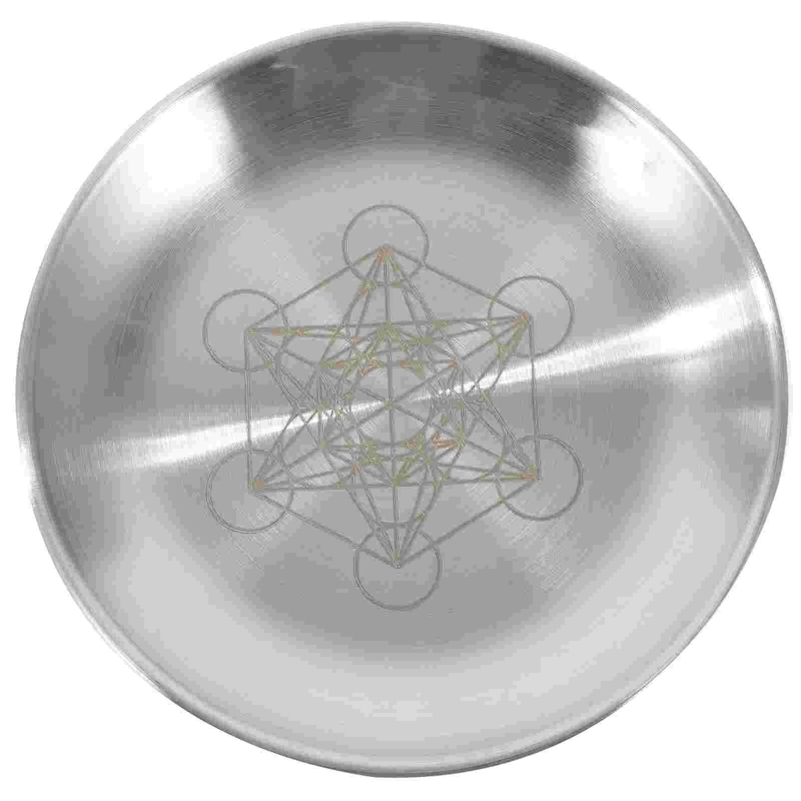 Pentagram Altar Plate Ritual Burning Candle Holder Plate Bowl Offering Incense Burning Flat Bowl Smudging Decoration Witchcraft
Pentagram Altar Plate Ritual Burning Candle Holder Plate Bowl Offering Incense Burning Flat Bowl Smudging Decoration Witchcraft
