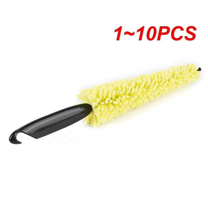 

1~10PCS Car Wheel Brush Tire Cleaning Brush Tool Car Rim Scrubber Cleaner Duster Handle Motorcycle Truck Wheel Car Grooming