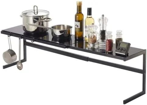 Tower Expandable Support - Kitchen Storage Shelf Organizer - Large - Steel Gray patent leather shoes for women Kitchen sink fol
Tower Expandable Support - Kitchen Storage Shelf Organizer - Large - Steel Gray patent leather shoes for women Kitchen sink fol