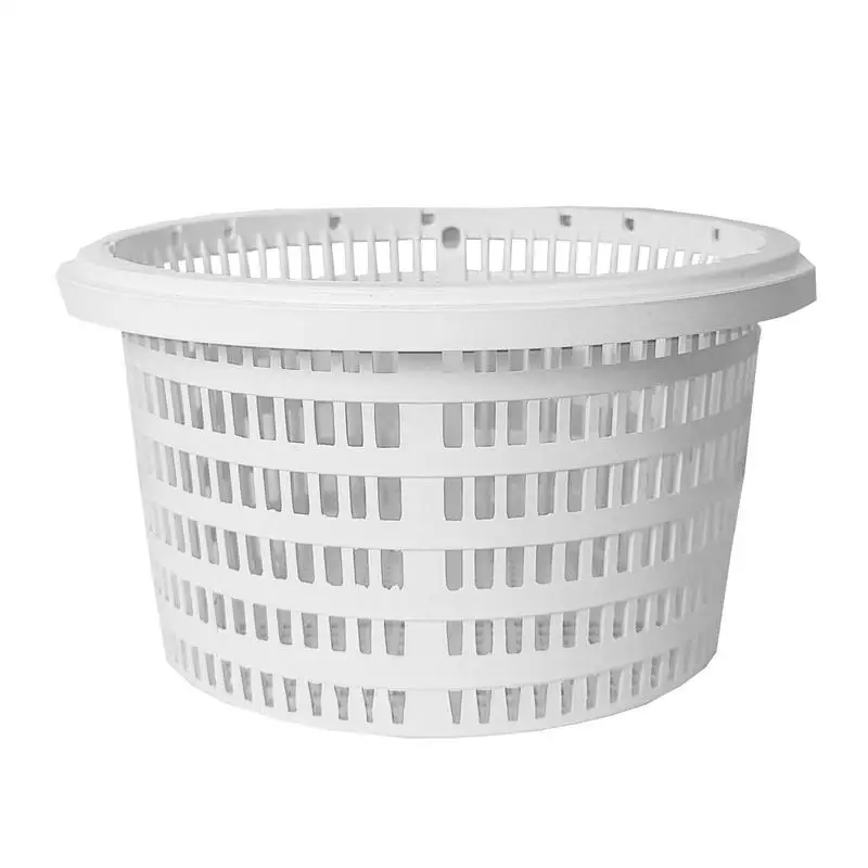 

Белая корзина-скиммер для фильтров, сменная прочная круглая сетчатая корзина для бассейна, для удаления листьев, насекомых, мусора на земле, над землей, бассейнов