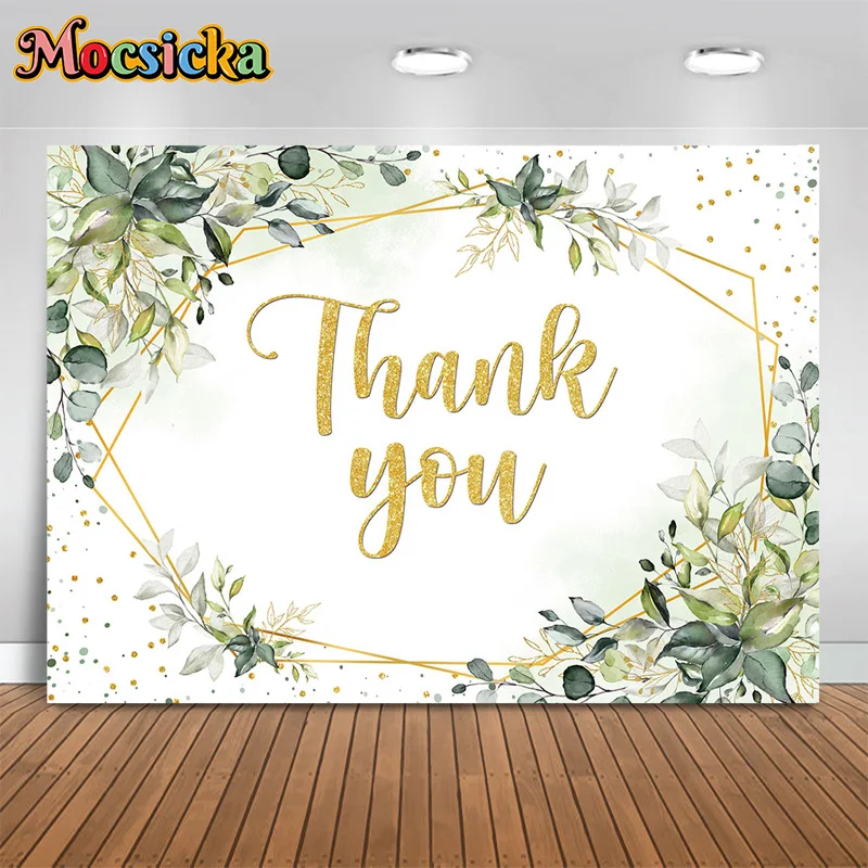 Mocsicka Photography Backgrounds Thank You Greenery Backdrop Baby Showers Birthday Parties Customisable Banners Kids Adult Photo
Mocsicka Photography Backgrounds Thank You Greenery Backdrop Baby Showers Birthday Parties Customisable Banners Kids Adult Photo