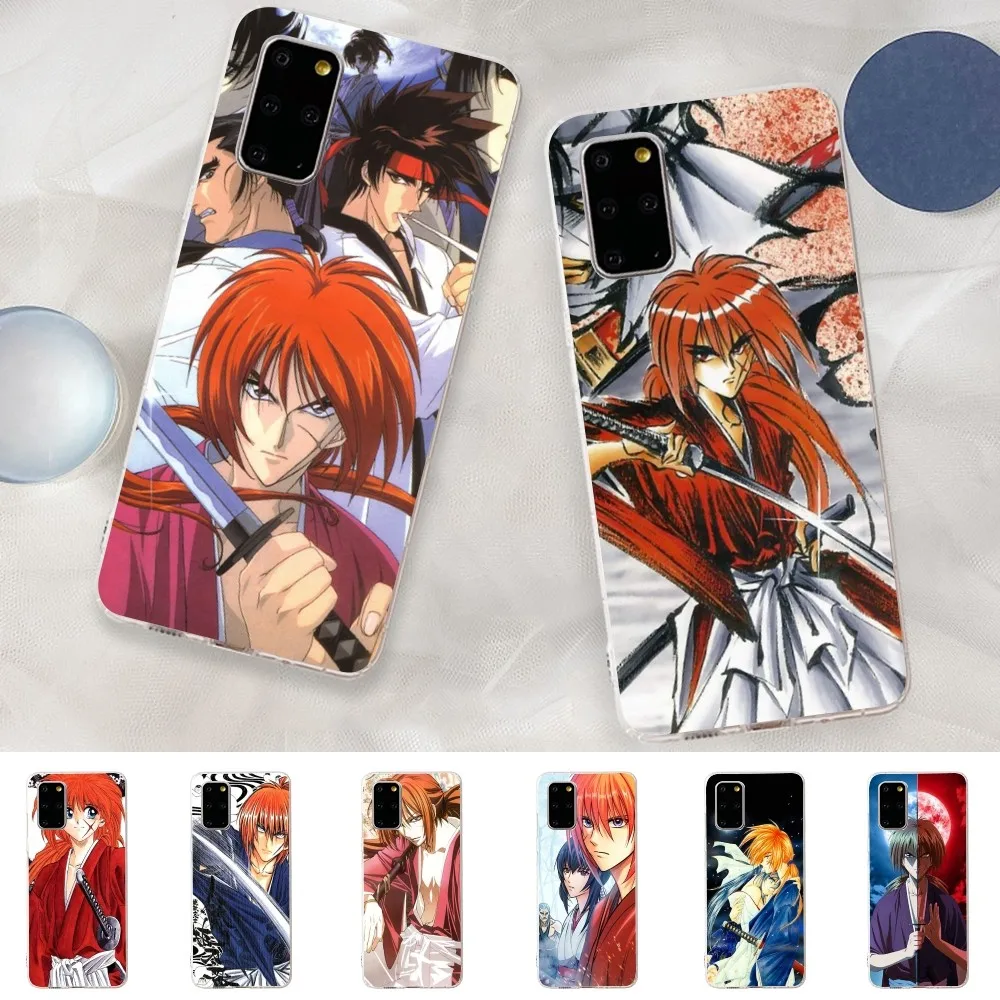 

Rurouni Kenshin Anime Phone Case for Samsung S21 A10 for Redmi Note 7 9 for Huawei P30Pro Honor 8X 10i Cover