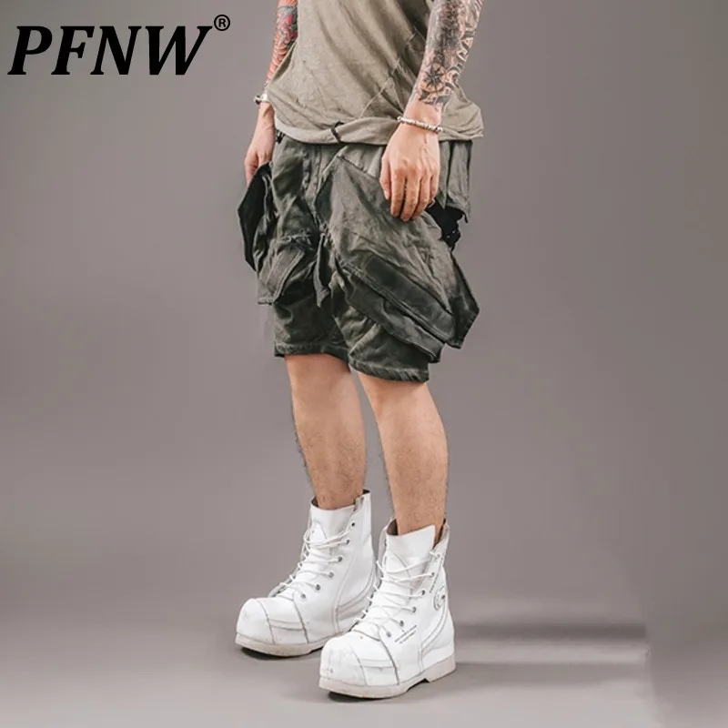 PFNW Multi Pocket Workwear Washable Vintage Casual Pants Shorts Summer Tide Heavyweight Fabric Niche Design High Sense 12Z4457
PFNW Multi Pocket Workwear Washable Vintage Casual Pants Shorts Summer Tide Heavyweight Fabric Niche Design High Sense 12Z4457