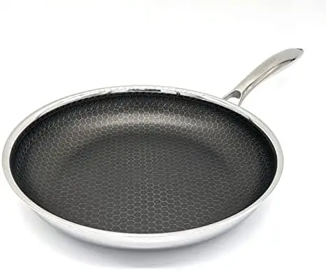 9 Inch Hexagon Surface Hybrid Stainless Steel Frying Pan Plate for cooking Accesorios freidora Molde para hornear Silicone for a
9 Inch Hexagon Surface Hybrid Stainless Steel Frying Pan Plate for cooking Accesorios freidora Molde para hornear Silicone for a