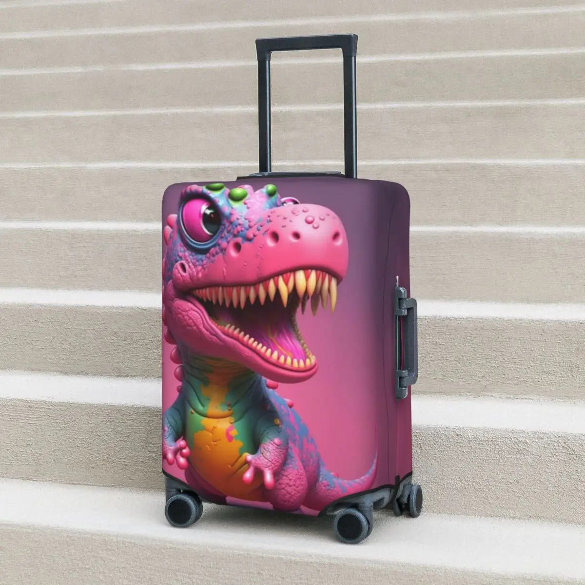 3d Cute Dinosaur Suitcase Cover Animal Cartoon Holiday Cruise Trip Elastic Luggage Accesories Protector
3d Cute Dinosaur Suitcase Cover Animal Cartoon Holiday Cruise Trip Elastic Luggage Accesories Protector
