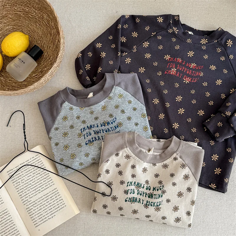 2025 Autumn New Children Long Sleeve T Shirts Cotton Boys Girls Versatile Bottoming Shirts Baby Casual Loose Tees Kids Clothes 27 S6de626f9139a4be48cc1499768032c77u