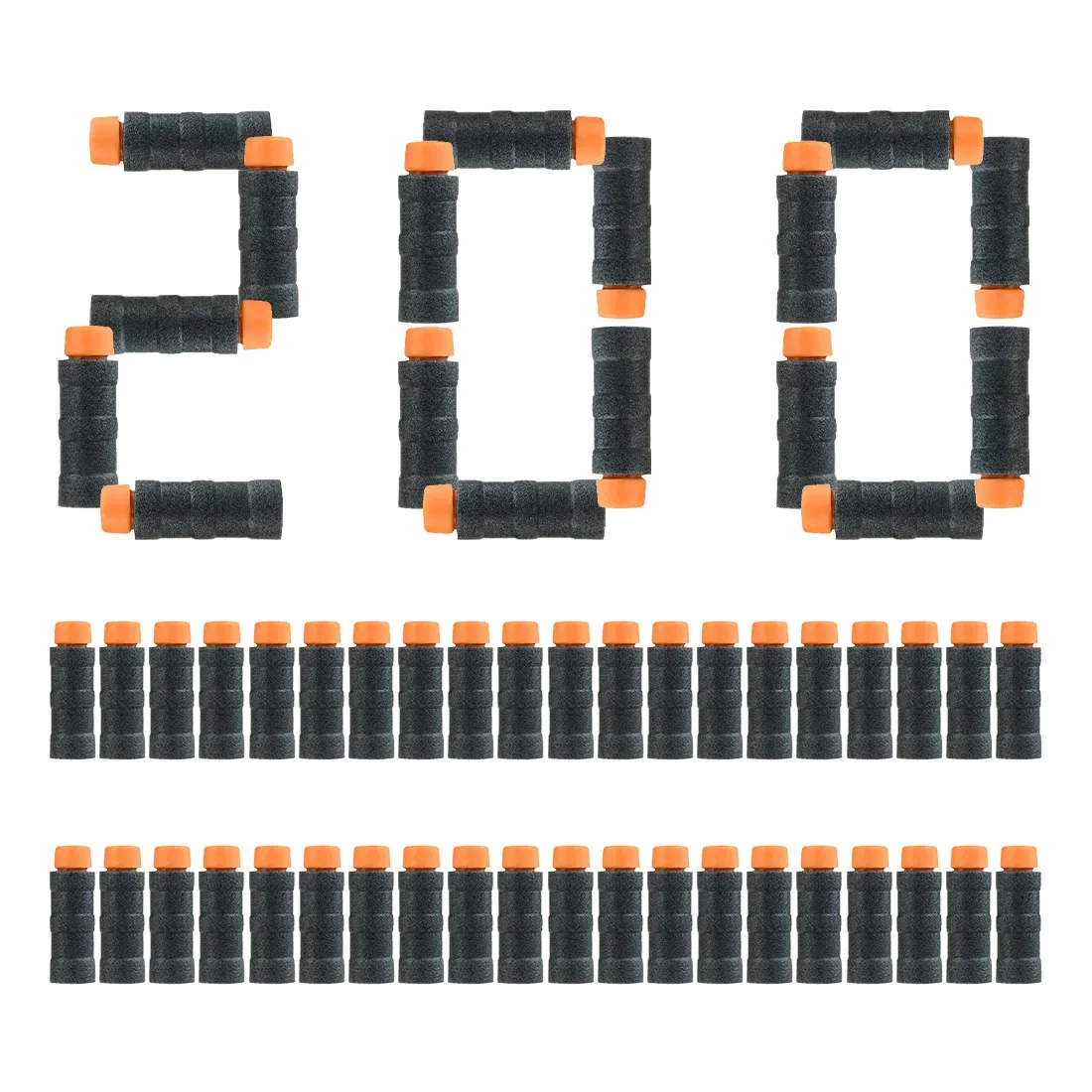200PCS Worker 3-Ring Bamboo-Shaped Darts For Emitter Soft Bullet Toy Gun Accessories Foam Darts Bullets Kids Outdoor Toys
200PCS Worker 3-Ring Bamboo-Shaped Darts For Emitter Soft Bullet Toy Gun Accessories Foam Darts Bullets Kids Outdoor Toys
