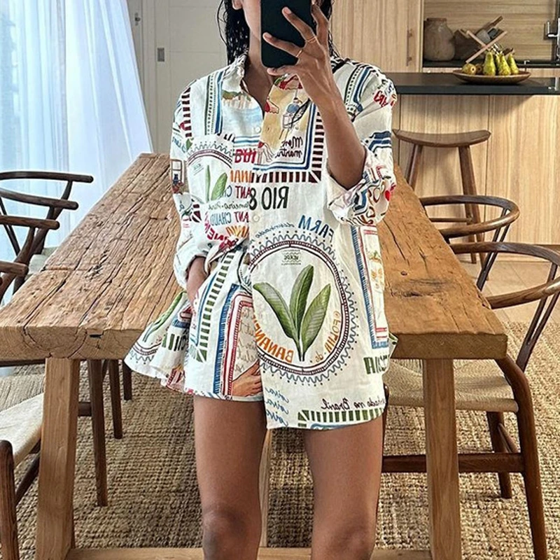 

2 Piece Sets African Sets For Women New African Print Elastic Bazin Baggy Shorts Rock Style Dashiki Famous Suit Lady Outfits