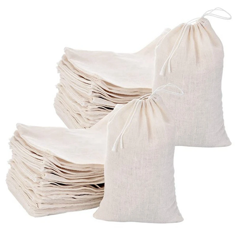 50 Pack Cotton Muslin Bags Multipurpose Drawstring Bags For Tea Jewelry Wedding Party Favors Storage (4 X 6 Inches)
50 Pack Cotton Muslin Bags Multipurpose Drawstring Bags For Tea Jewelry Wedding Party Favors Storage (4 X 6 Inches)