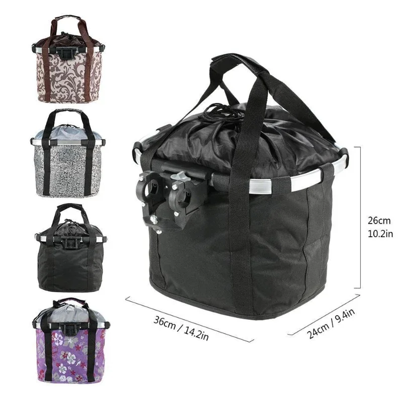 Bicycle Front Basket Bike Small Pet Dog Carry Pouch 2in1 Detachable MTB Cycling Handlebar Tube Hanging Fold Baggage Bag 5KG Load
Bicycle Front Basket Bike Small Pet Dog Carry Pouch 2in1 Detachable MTB Cycling Handlebar Tube Hanging Fold Baggage Bag 5KG Load