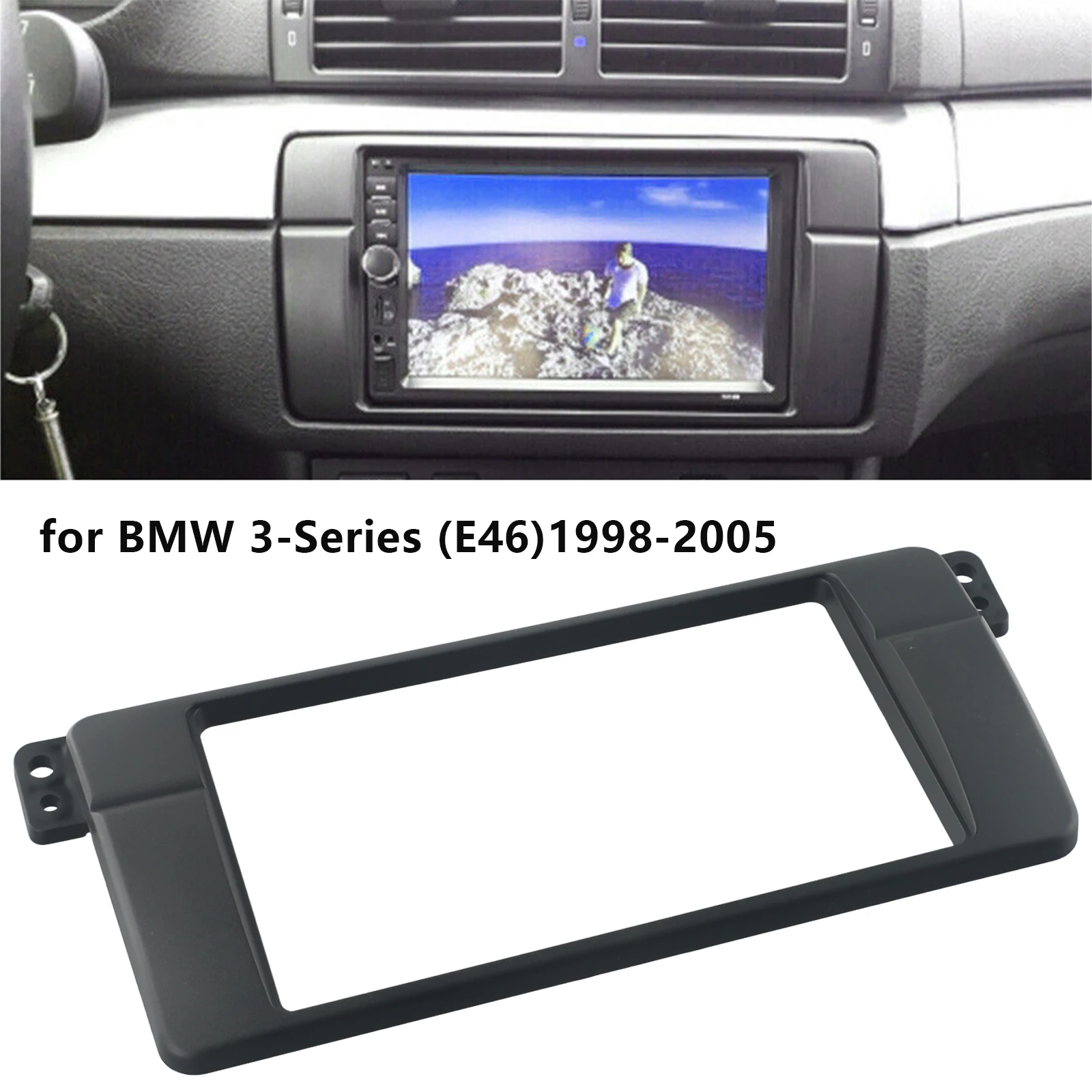 TRIM Radio Fascia Accessories Auto Black Car Cover Dashboard Double 1pcs Stereo 1x Vehicle 2 Din ABS Plastic New
TRIM Radio Fascia Accessories Auto Black Car Cover Dashboard Double 1pcs Stereo 1x Vehicle 2 Din ABS Plastic New