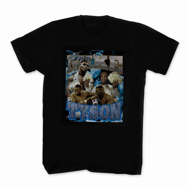 90s Vintage Boxing Champion Mike Tyson Retro Rap T Shirt. Short Sleeve 100% Cotton Casual T-shirts Loose Top Size S-3XL
90s Vintage Boxing Champion Mike Tyson Retro Rap T Shirt. Short Sleeve 100% Cotton Casual T-shirts Loose Top Size S-3XL