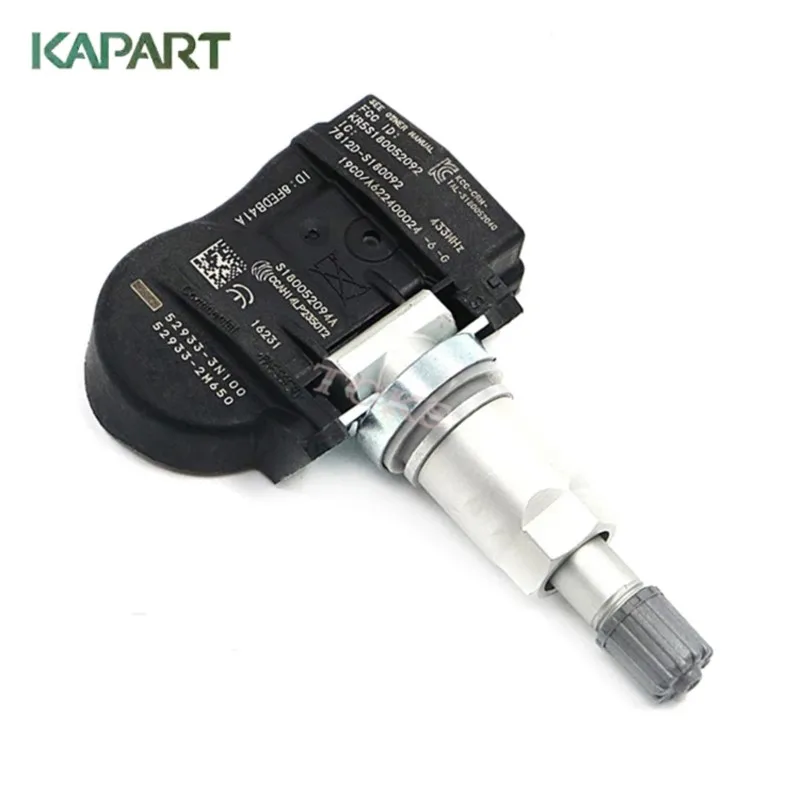 Система мониторинга давления в шинах 52933-3N100 529333N100 52933-2M650 TPMS для Hyundai Accent Genesis Kia Sorento 433 МГц, 1/4 шт.
Система мониторинга давления в шинах 52933-3N100 529333N100 52933-2M650 TPMS для Hyundai Accent Genesis Kia Sorento 433 МГц, 1/4 шт.