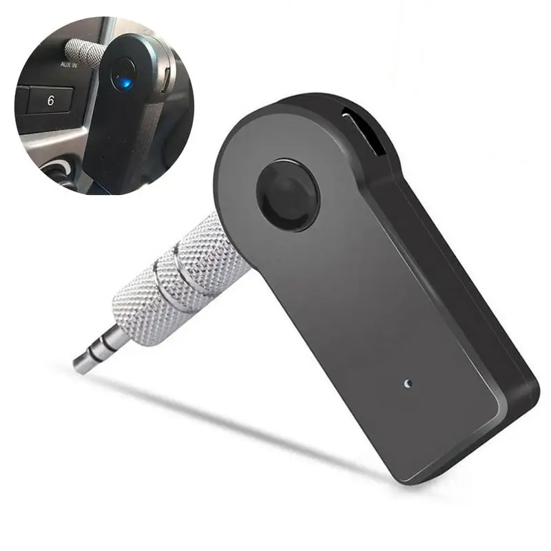 

Car MP3 Player Auto Wireless Bluetooths 3.5mm AUX Audio Stereo Music Home Car Receiver Adapter Mic Bluetooths Music Receivers