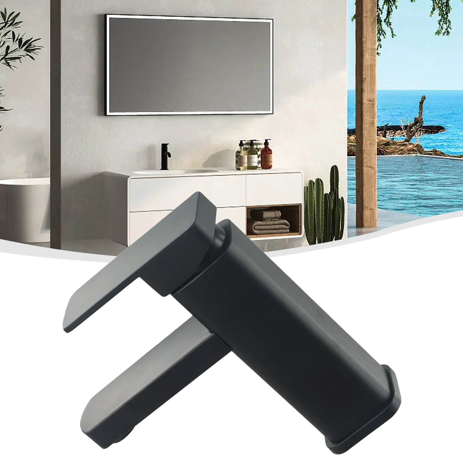 Faucet Bathroom Kitchen Faucet Stainless Steel Hot Cold Square Faucet Basin Faucet Bathroom Accessries Parts Black Faucet
Faucet Bathroom Kitchen Faucet Stainless Steel Hot Cold Square Faucet Basin Faucet Bathroom Accessries Parts Black Faucet