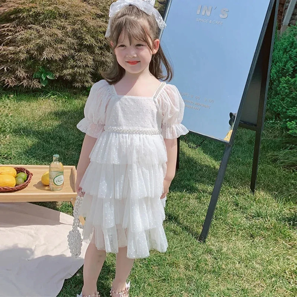 2-12Years Girl's Summer Dress Toddler Baby White Cake Dresses for Girls Short Sleeve Casual Dress Girl Clothing Kids Outfits 9
2-12Years Girl's Summer Dress Toddler Baby White Cake Dresses for Girls Short Sleeve Casual Dress Girl Clothing Kids Outfits 9