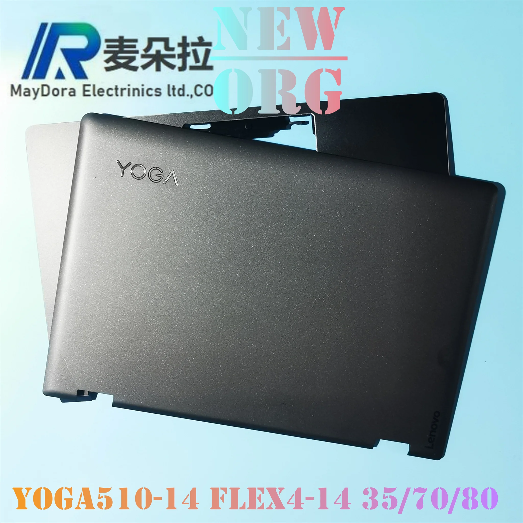 

Новый орг чехол для ноутбука LENOVO YOGA 510-14 ISK IKB FLEX 4-1470 1480 1435, задняя крышка для ноутбука/Упор для рук, черный